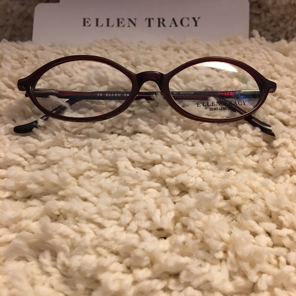 Ellen Tracy Eyeglass Frames New Burgundy